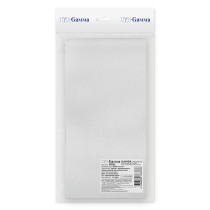 Канва K03L " Gamma" Aida №11 95% хлопок, 5% терилен 50 х 50 см ± 2 см белый с перламутровым люрексом