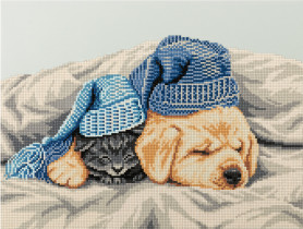 Кристальная ( алмазная) мозаика  " ФРЕЯ" ALPD- 048 на подрамнике " Сонное царство" 40 х 30 см