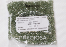 Бисер Чехия рубка 09/0 50г 78163 прозрачный оливковый светло-зеленый с серебряным прокрасом