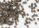 Бисер Япония круглый 15/0 10 г 0225 бронза/античное золото